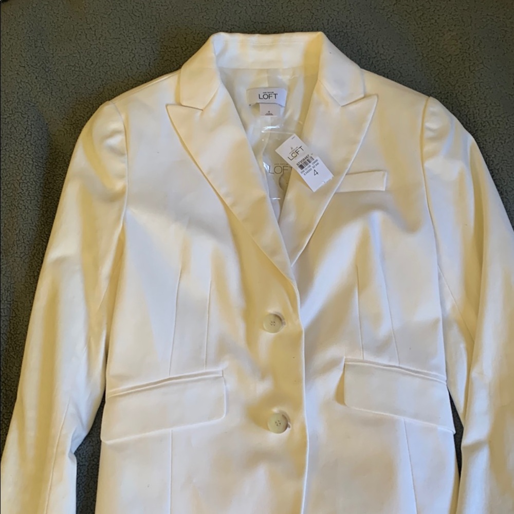 LOFT Women's Ivory Blazer